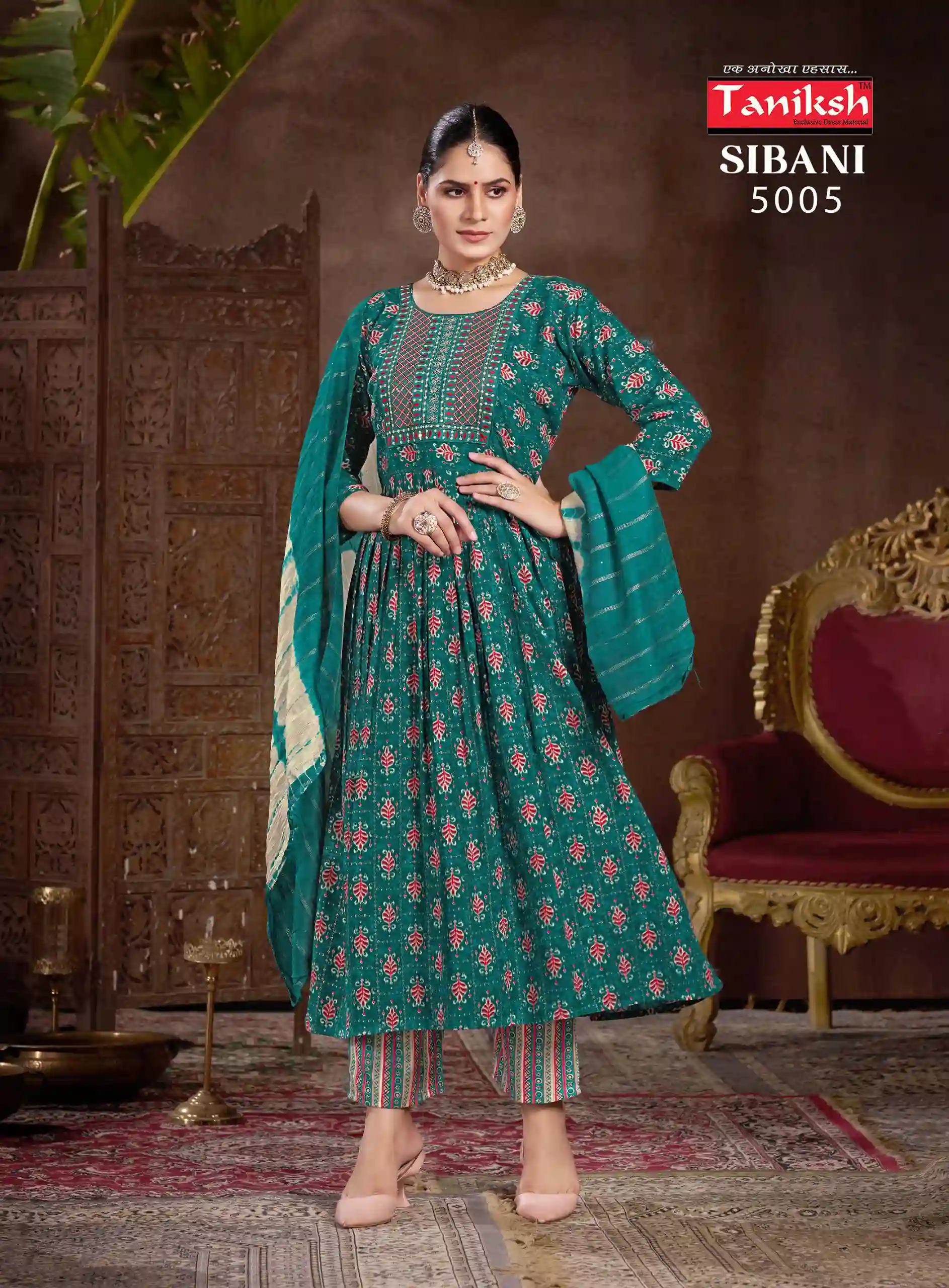 Taniksh Sibani Vol 5 Rayon Print Wholesale Readymade Salwar Suit Catalog — Wholesale Readymade Suit, MPA wholesale from Surat - Gallery Image 6